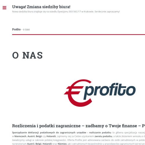 Kraków - rozliczenie podatku z belgii