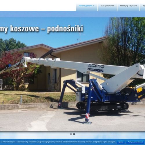 Warszawa - platformy koszowe samojezdne