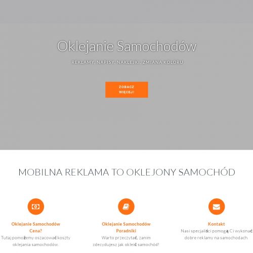 Oklejanie floty samochodów