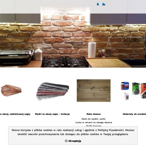 Płytki cięte z cegły w Warszawie