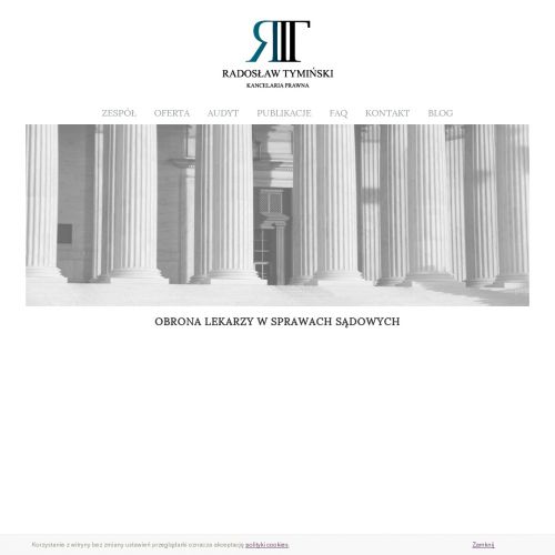 Kancelaria prawa medycznego Warszawa