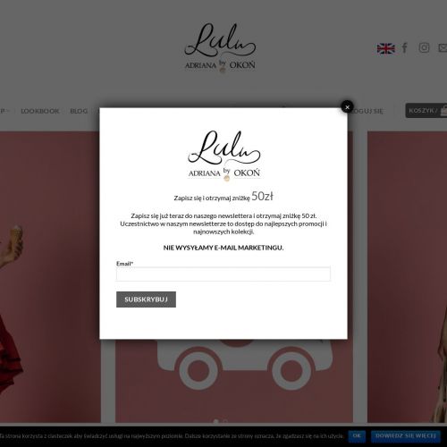 Czerwona sukienka polski projektant