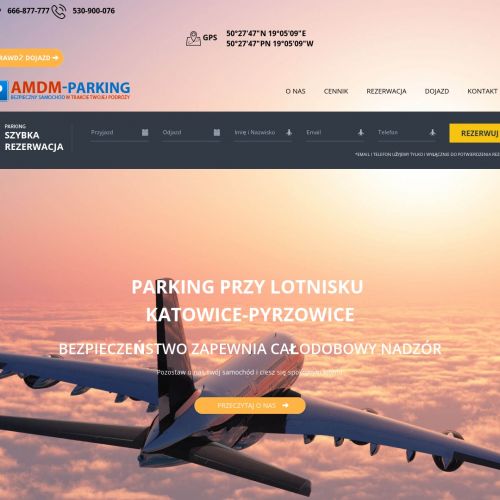 Lotnisko katowice pyrzowice parking strzeżony w Katowicach