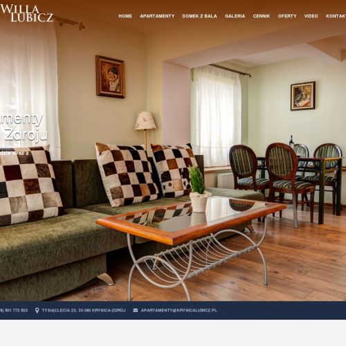 Apartament 4 osoby w Krynicy-Zdroju