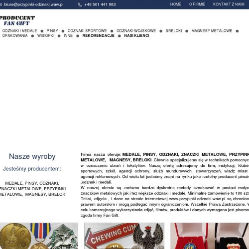 Medale okolicznościowe na zamówienie