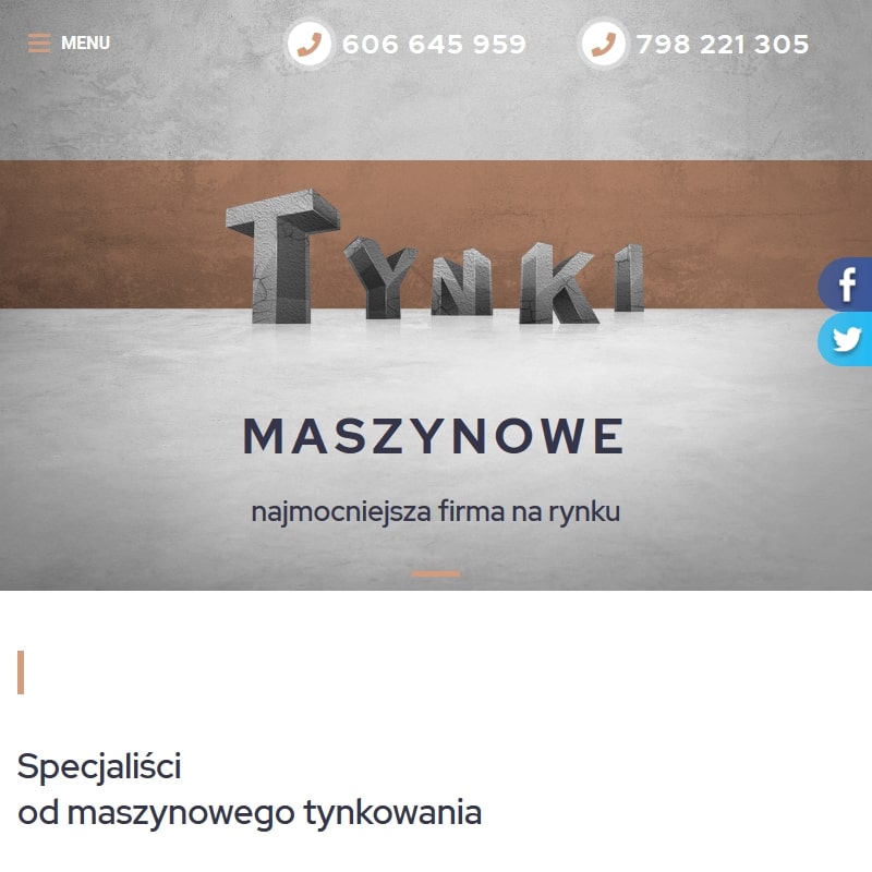 Tynkowanie powierzchni ścian łódzkie - Piotrków Trybunalski