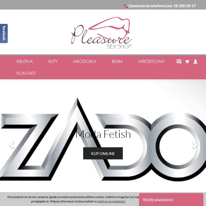 Lateksowe akcesoria erotyczne