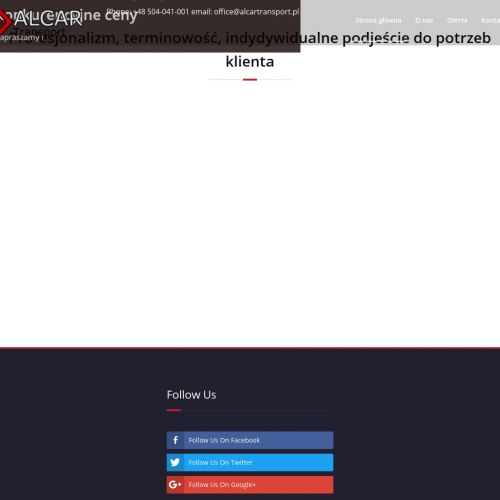 Katowice - usługi spedycyjne