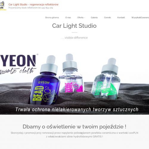 Czyszczenie lamp samochodowych w Mielcu