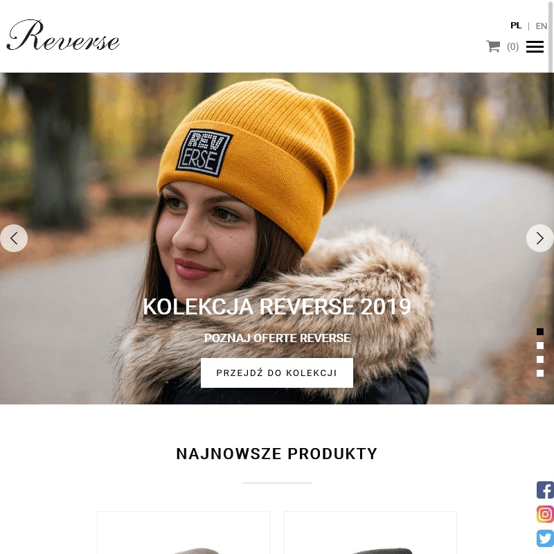 Czapki damskie z pomponem w Łodzi