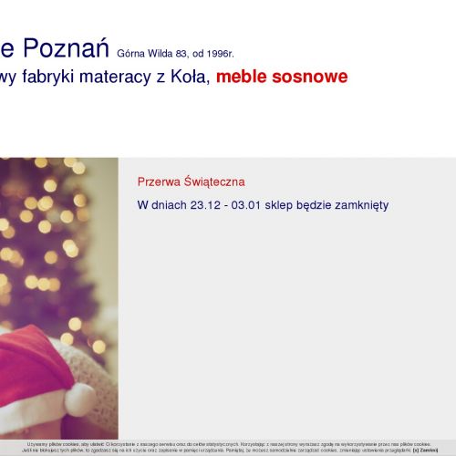 Materac lateksowy Poznań