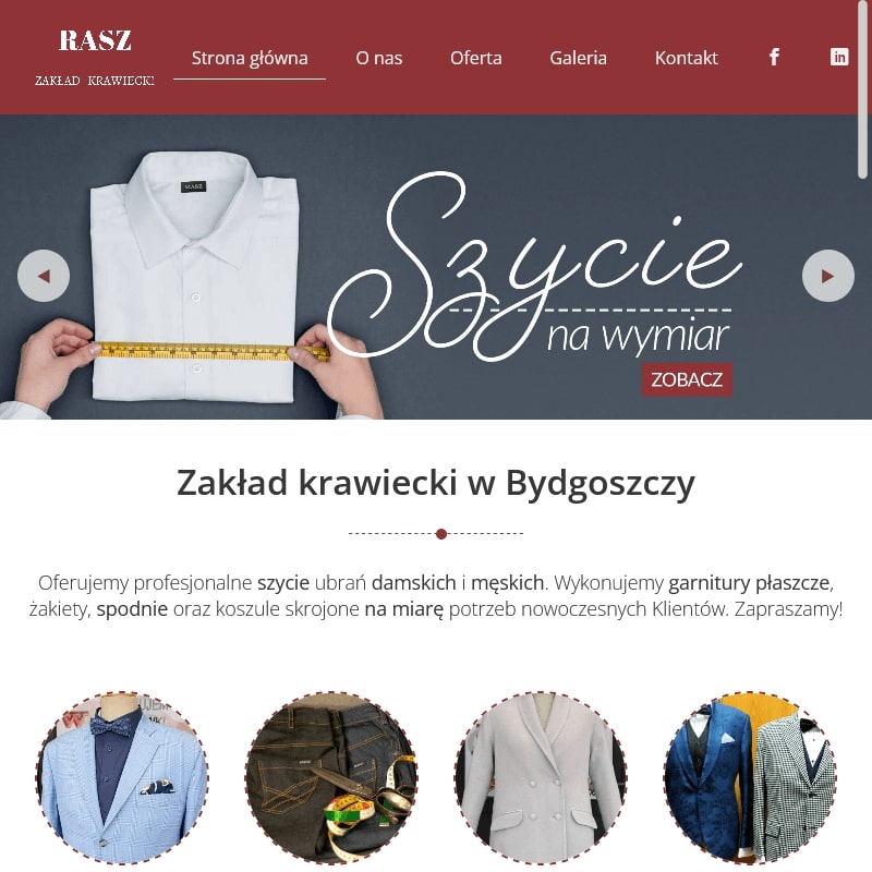 Szycie płaszczy na miarę - Bydgoszcz