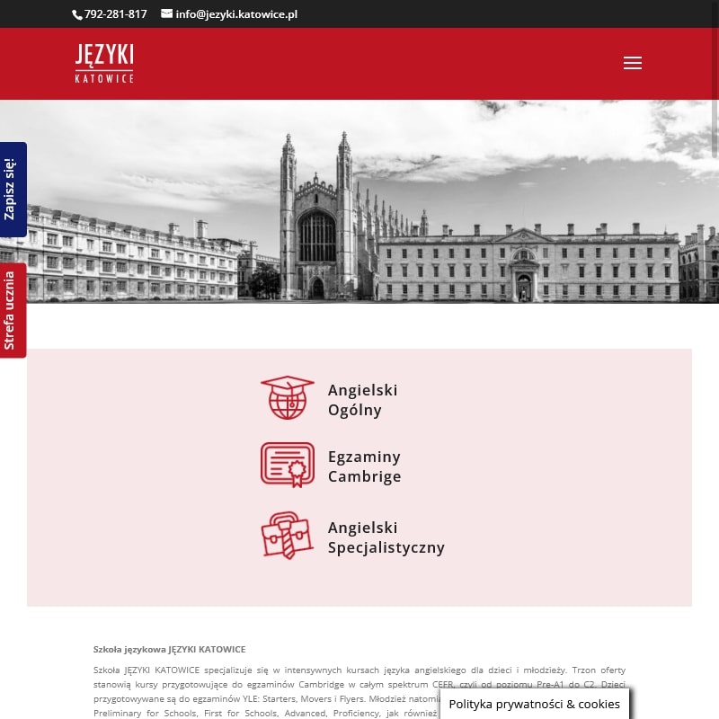 Katowice - kurs business english