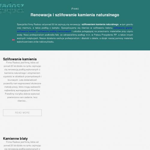 Szlifowanie kamienia w Warszawie