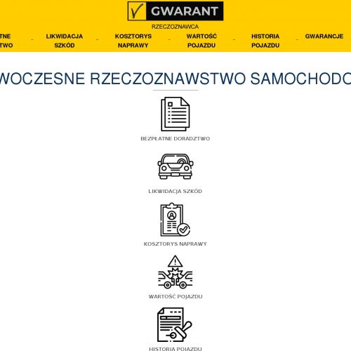 Warszawa - kalkulacja kosztów naprawy samochodu