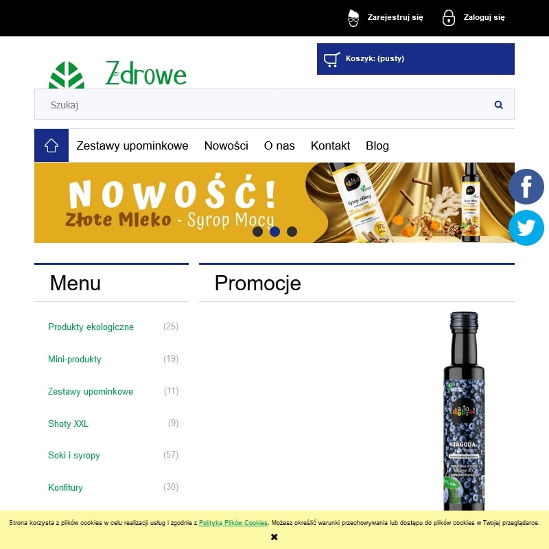 Syrop z kwiatu czarnego bzu