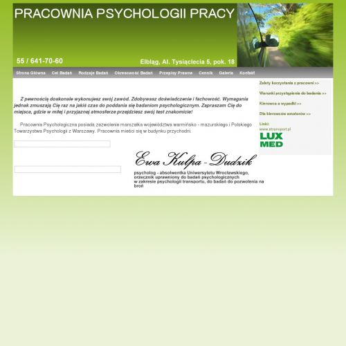 Elbląg - kurs na przewóz rzeczy