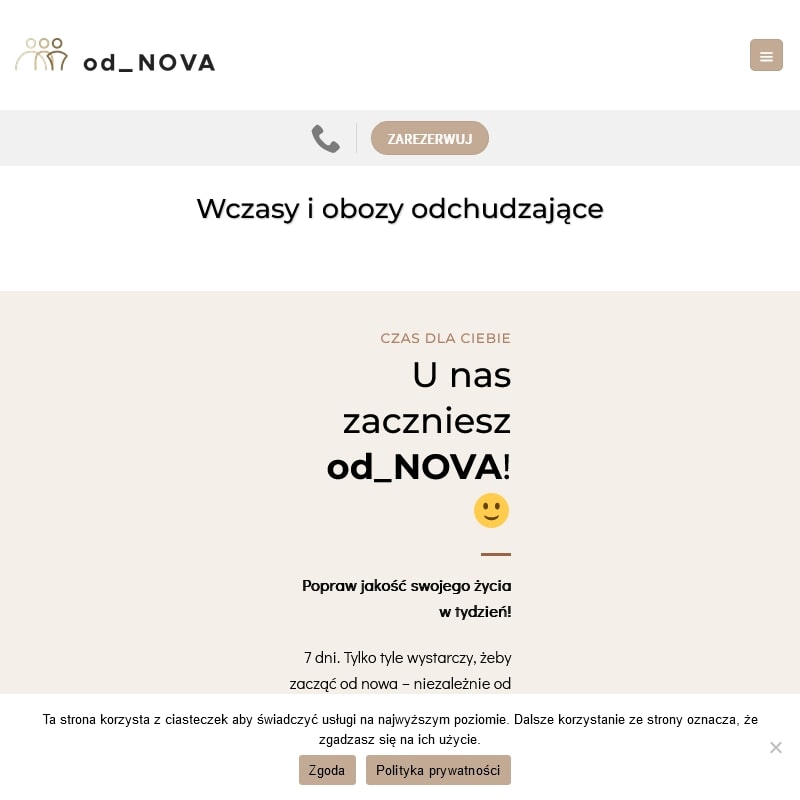 Wczasy kondycyjno odchudzające w Poznaniu