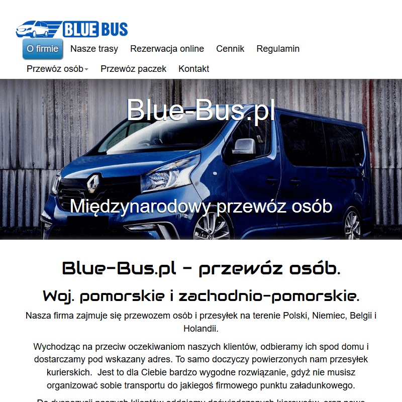 Gdynia - przewóz do holandii zachodniopomorskie