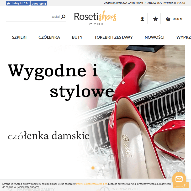 Czółenka na słupku