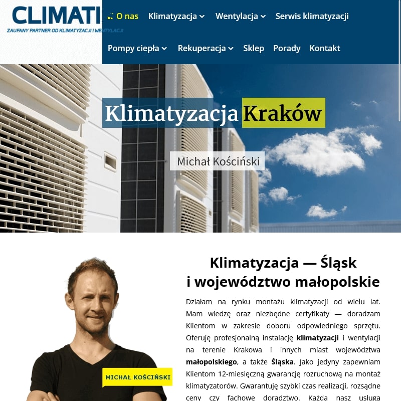 Serwis klimatyzacji małopolska - Tarnów