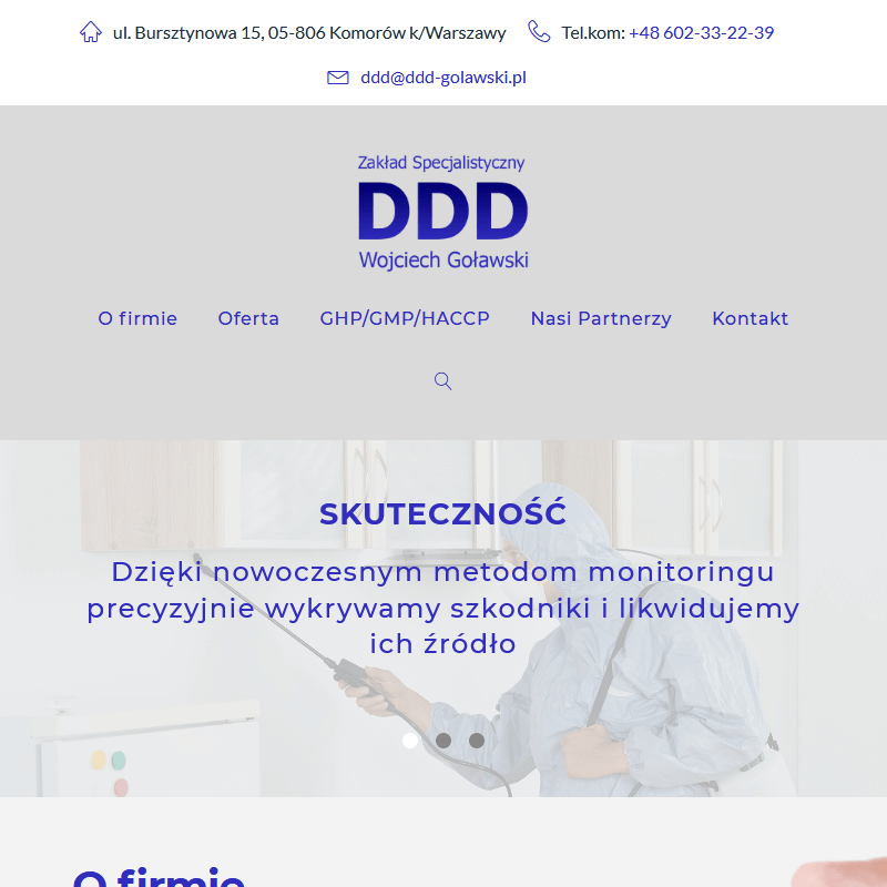 Warszawa - likwidacja gniazd szerszeni