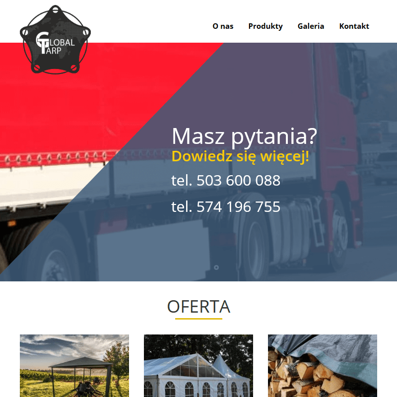 Gdańsk - gotowe plandeki