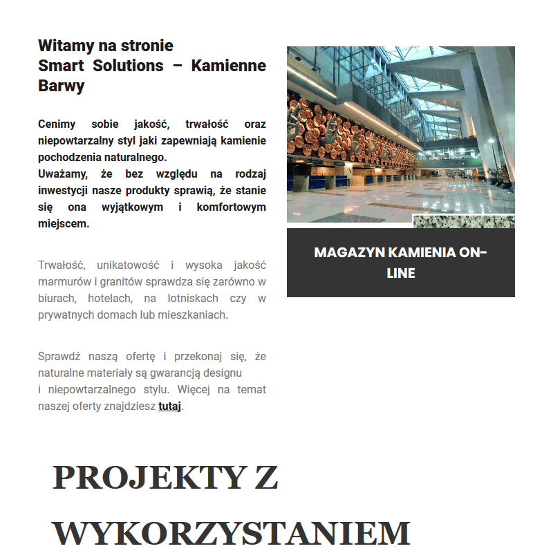 Marmur carrara w warszawie