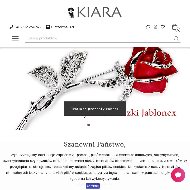 Biżuteria pozłacana