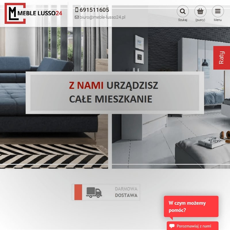 Namysłów - szafa lacobel z lustrem