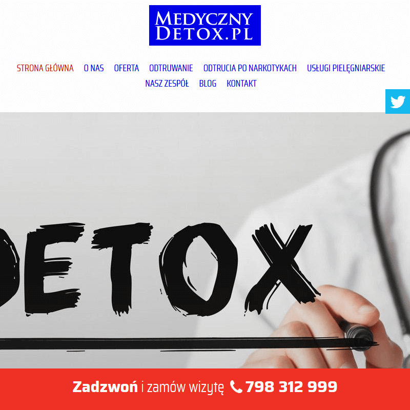 Detox alkoholowy - Warszawa