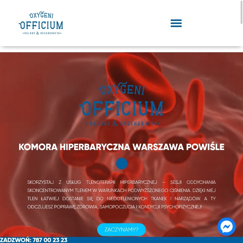 Przemyśl - tlenoterapia komora hiperbaryczna