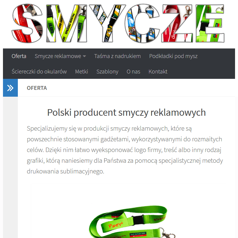 Tanie smycze reklamowe