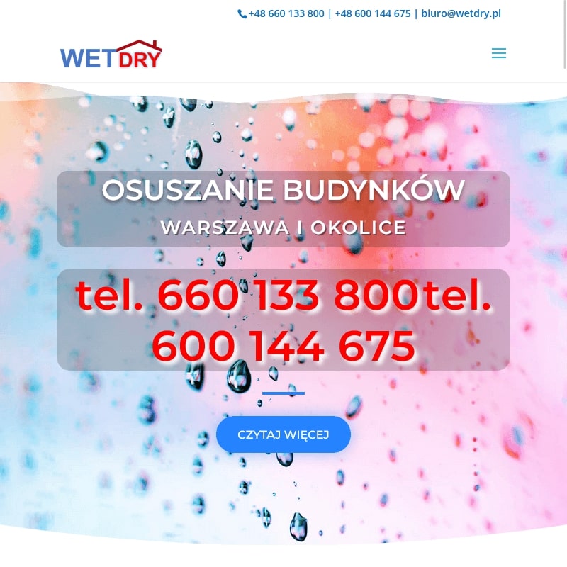 Osuszacz wynajem - Warszawa