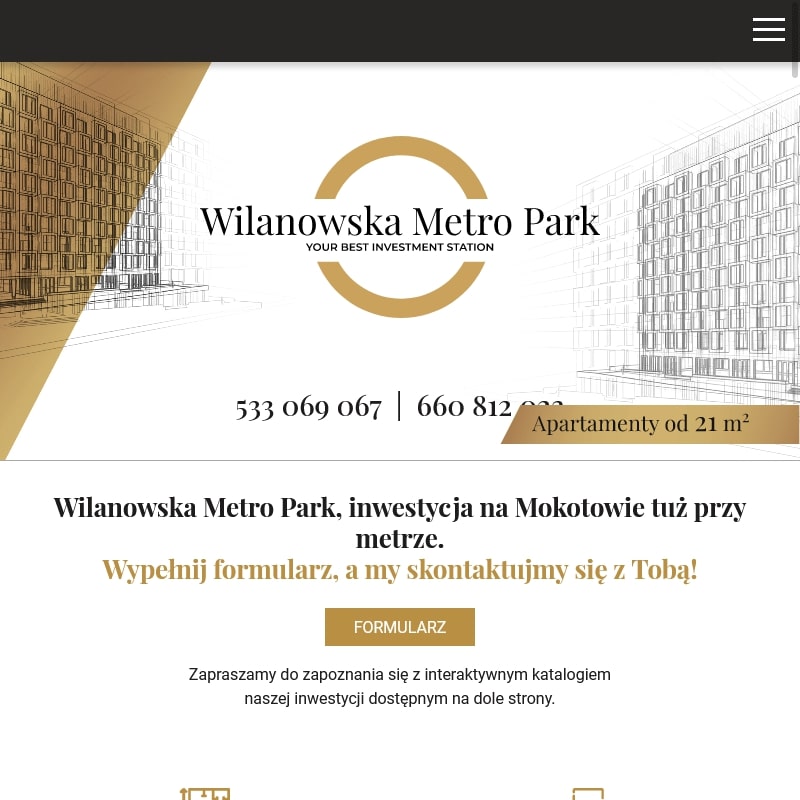 Mokotów park apartamenty w Warszawie